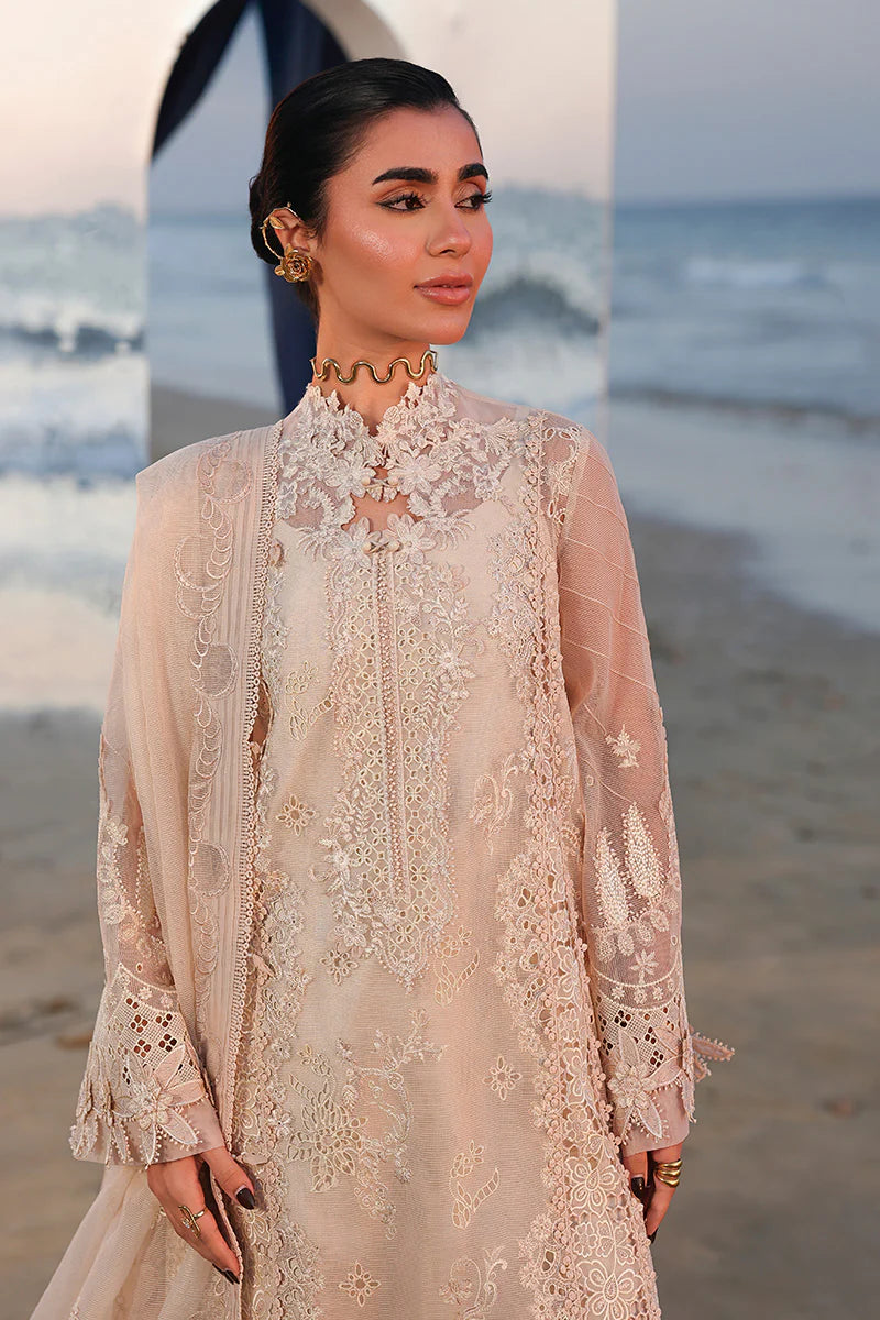 Qalamkar Sahil Luxury Lawn Collection 2026 - Nehan - SA-15