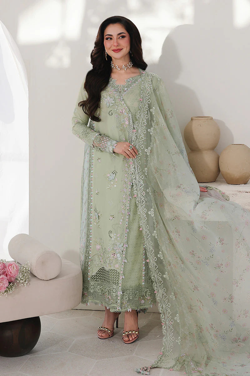 Qalamkar Sahil Luxury Lawn Collection 2026 - Jiya - SA-12