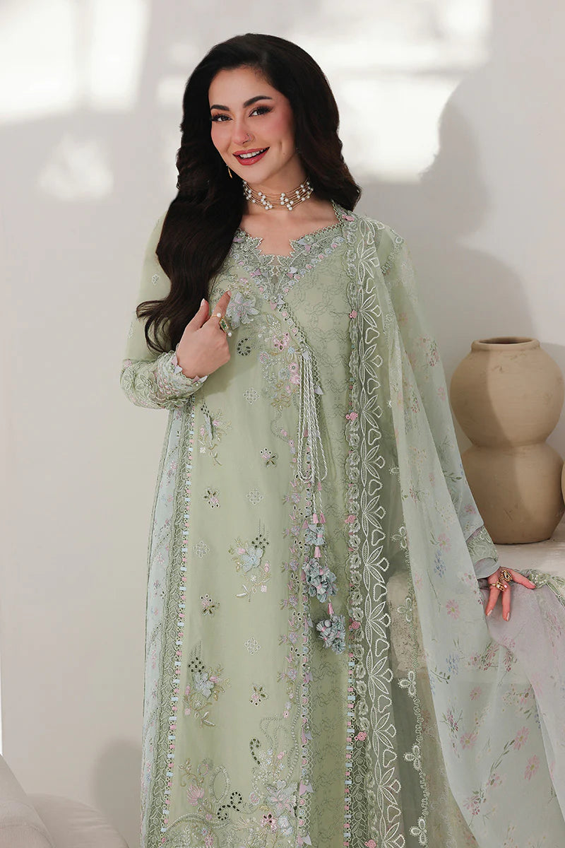 Qalamkar Sahil Luxury Lawn Collection 2026 - Jiya - SA-12