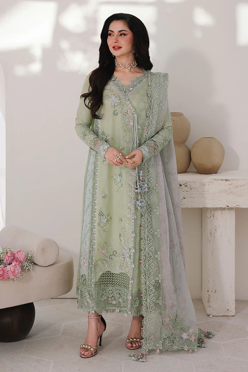 Qalamkar Sahil Luxury Lawn Collection 2026 - Jiya - SA-12