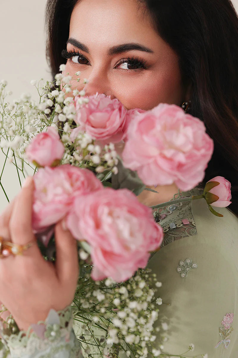 Qalamkar Sahil Luxury Lawn Collection 2026 - Jiya - SA-12