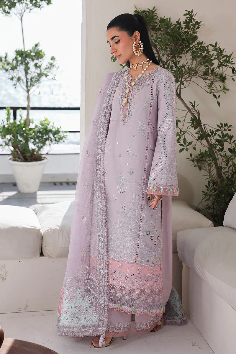 Qalamkar Sahil Luxury Lawn Collection 2026 - Rehma - SA-11