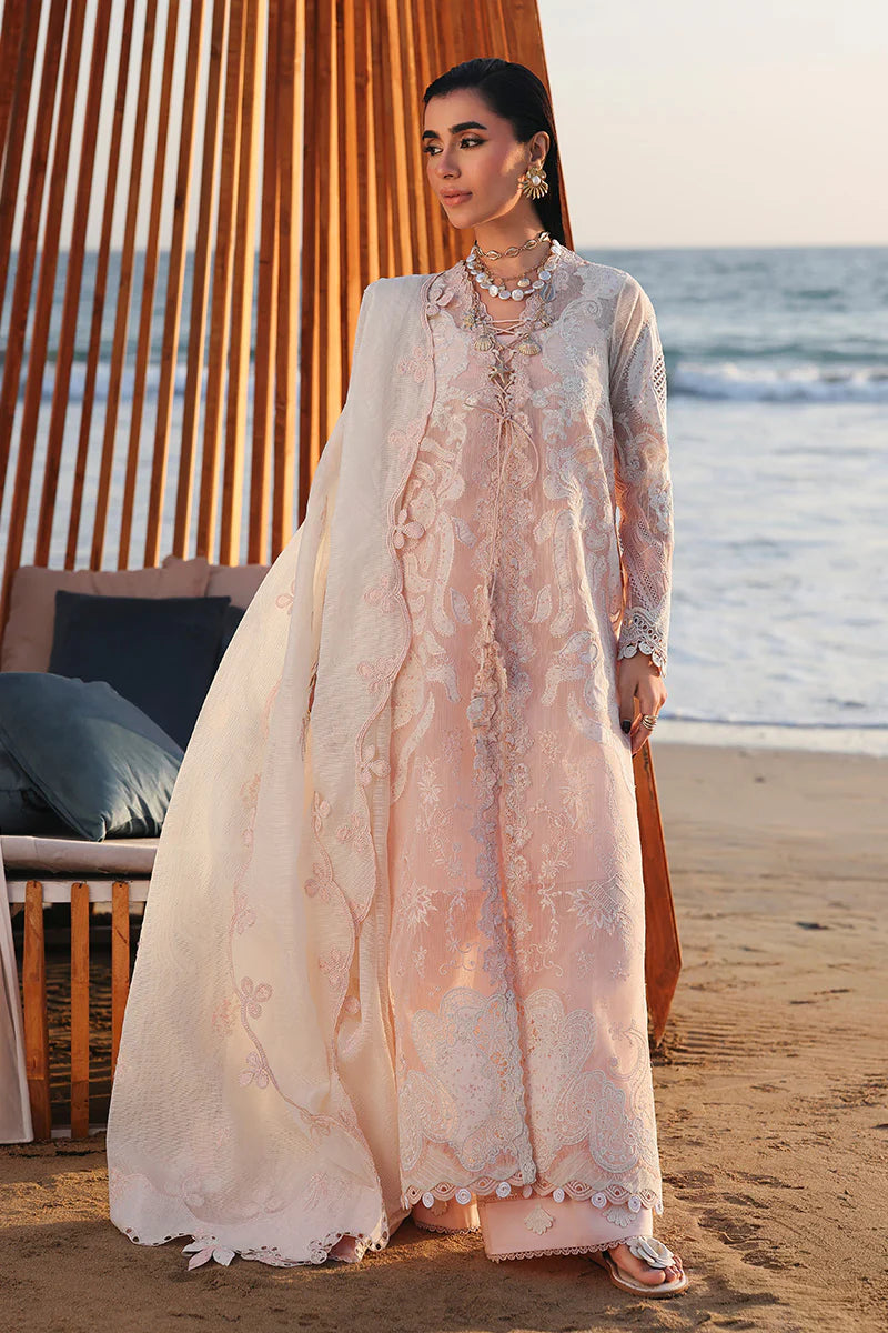 Qalamkar Sahil Luxury Lawn Collection 2026 - Mahur - SA-06