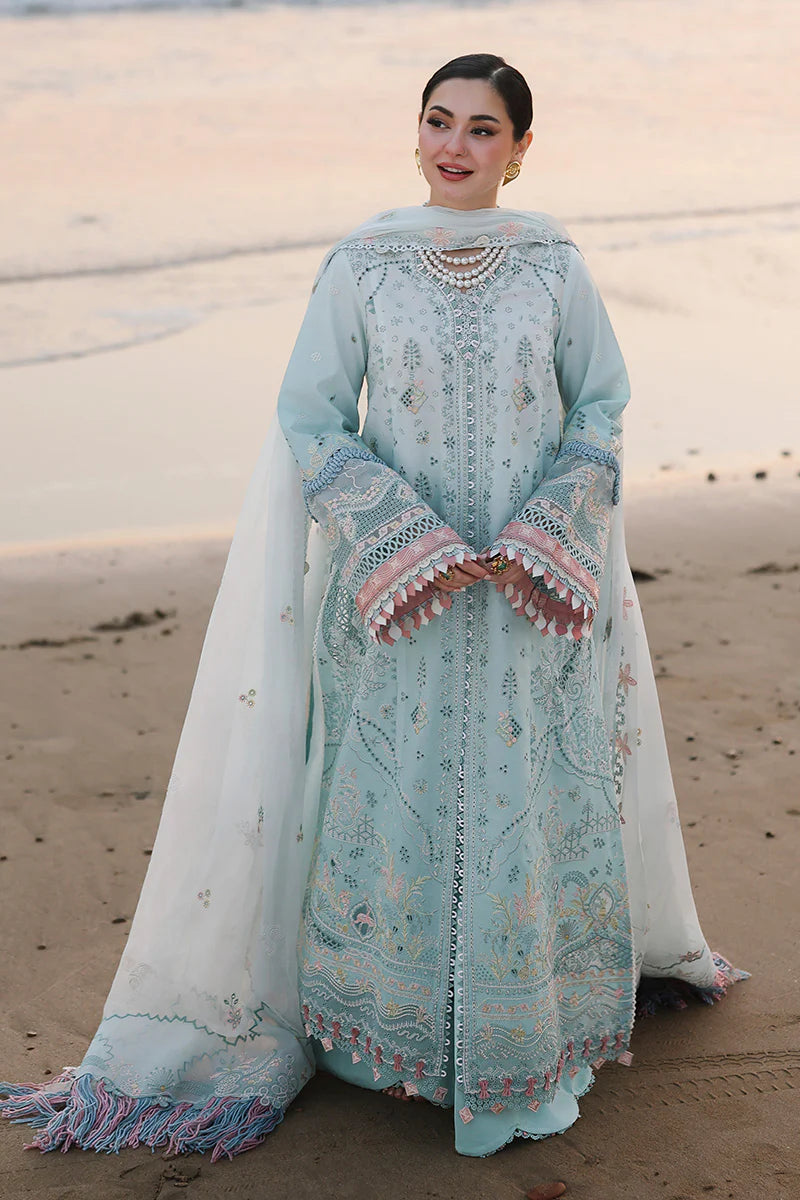 Qalamkar Sahil Luxury Lawn Collection 2026 - Ayra - SA-05