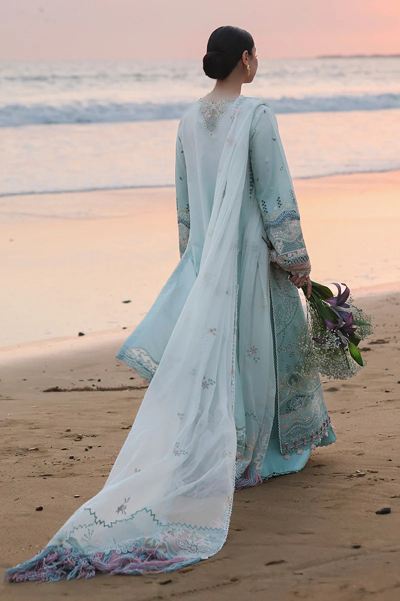 Qalamkar Sahil Luxury Lawn Collection 2026 - Ayra - SA-05