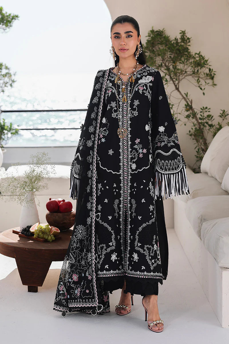 Qalamkar Sahil Luxury Lawn Collection 2026 - Liana - SA-02