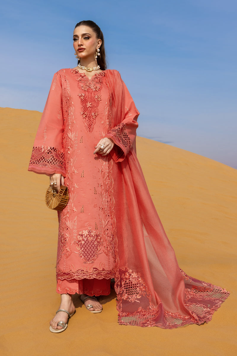 Rangrasiya Premium Luxury Lawn Summer Collection 2026 - Elnaz