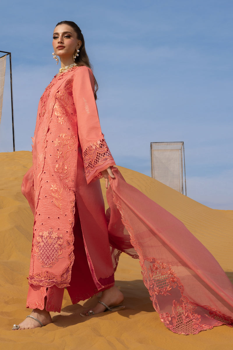 Rangrasiya Premium Luxury Lawn Summer Collection 2026 - Elnaz