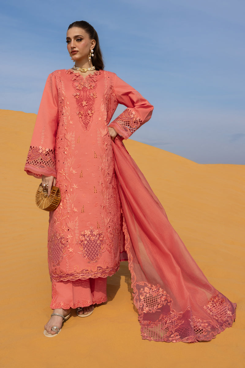 Rangrasiya Premium Luxury Lawn Summer Collection 2026 - Elnaz