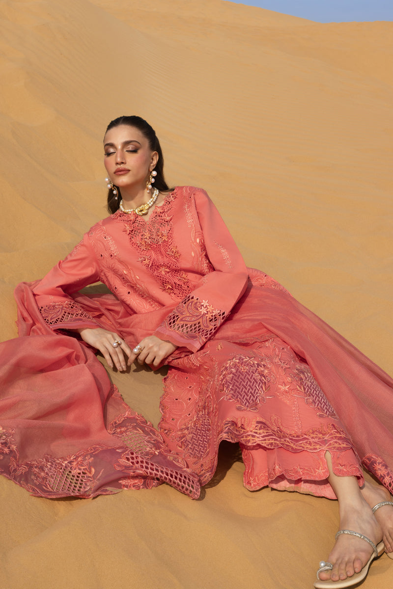 Rangrasiya Premium Luxury Lawn Summer Collection 2026 - Elnaz