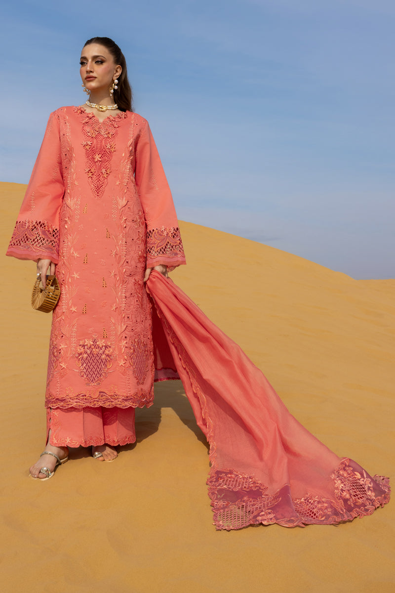 Rangrasiya Premium Luxury Lawn Summer Collection 2026 - Elnaz