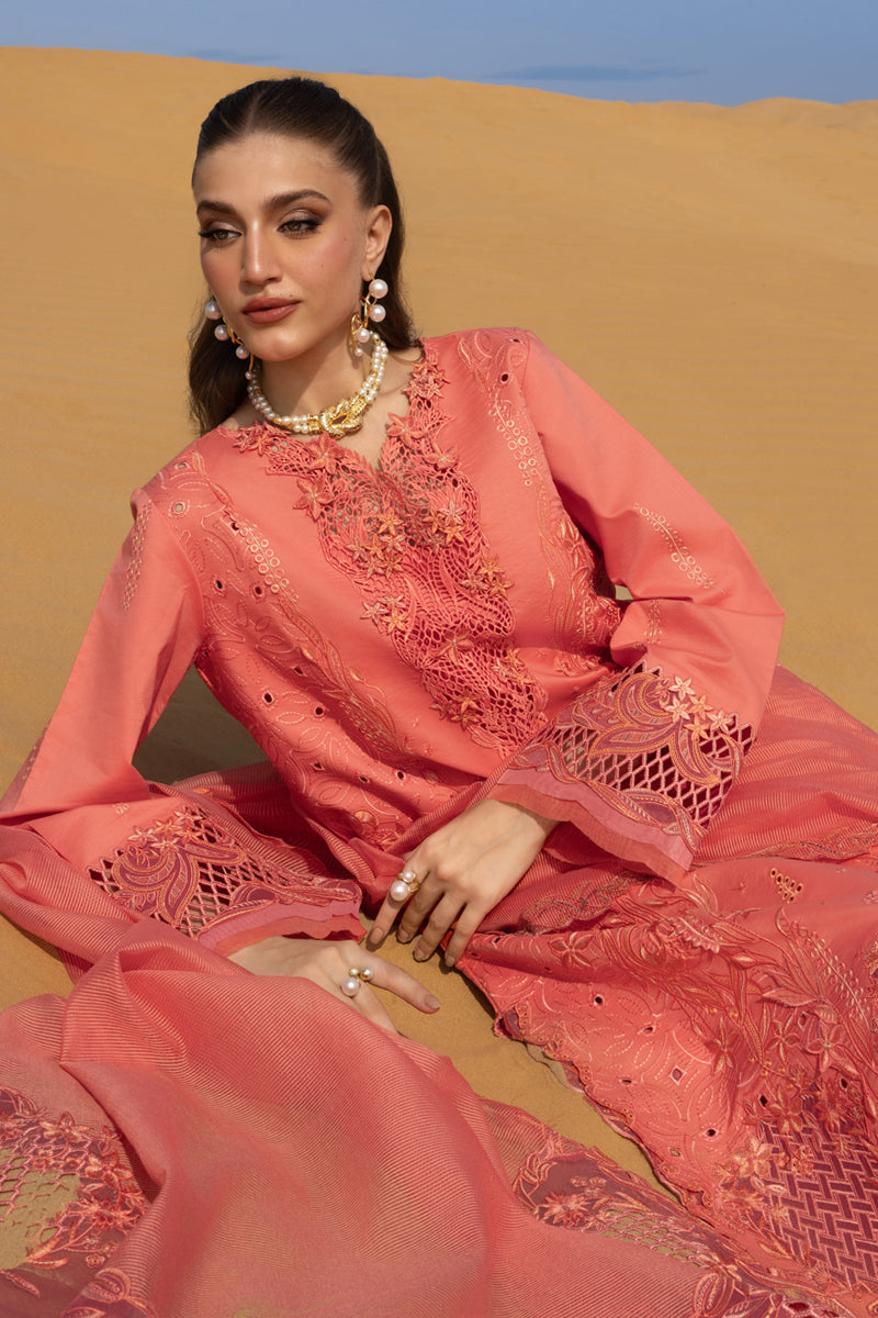Rangrasiya Premium Luxury Lawn Summer Collection 2026 - Elnaz