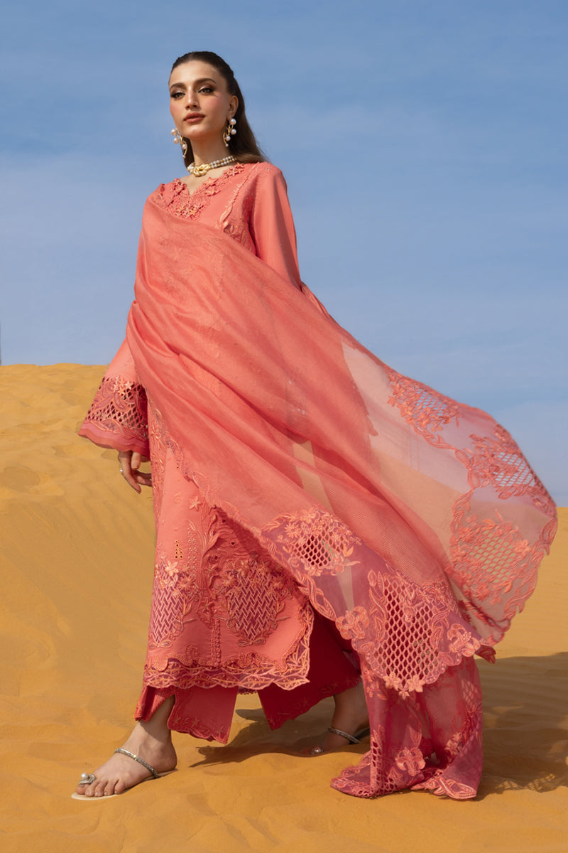 Rangrasiya Premium Luxury Lawn Summer Collection 2026 - Elnaz
