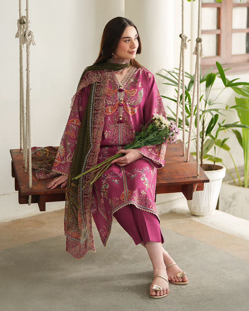 Roheenaz Whispered Florals Lawn Collection 2026