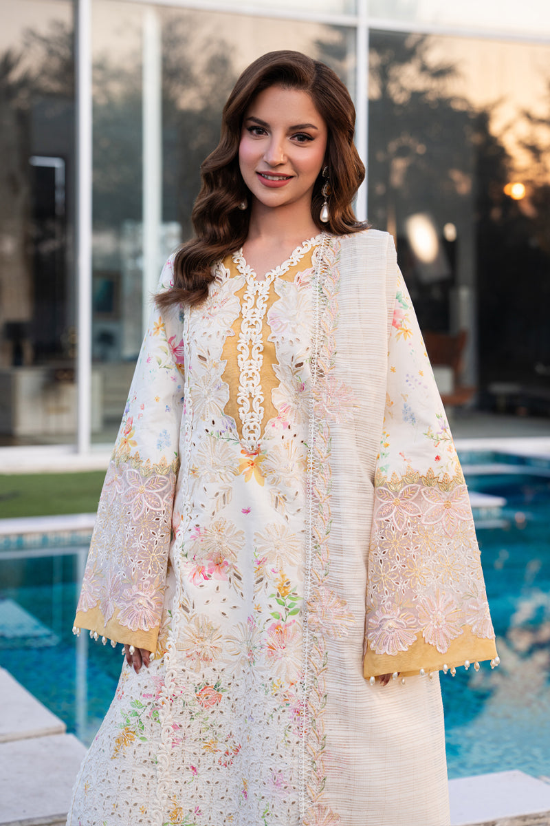 Rangrasiya Carnation Eid Edit Lawn Collection 2026 - Lily