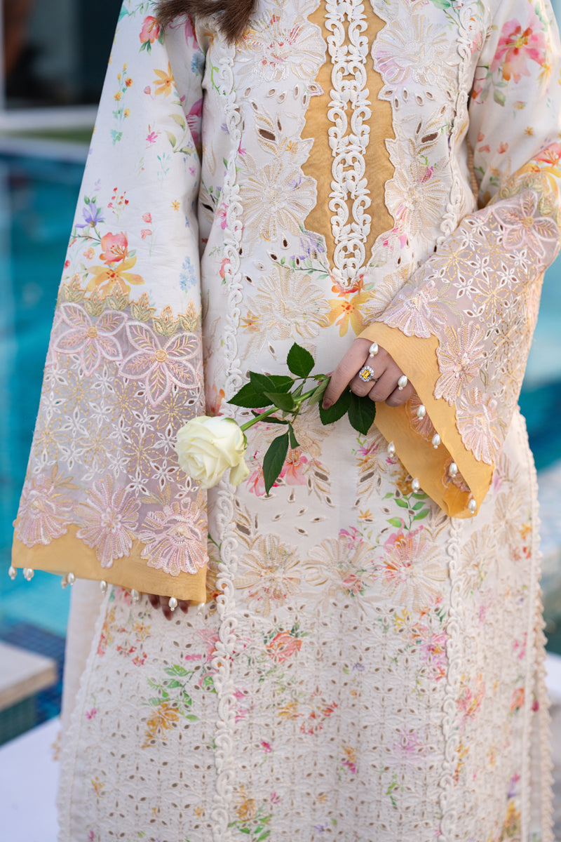 Rangrasiya Carnation Eid Edit Lawn Collection 2026 - Lily