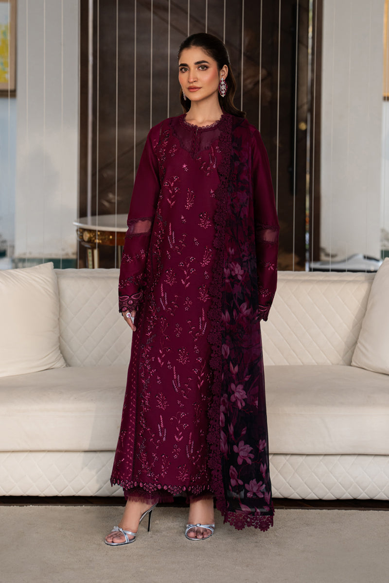 Rangrasiya Carnation Eid Edit Lawn Collection 2026 - Nora