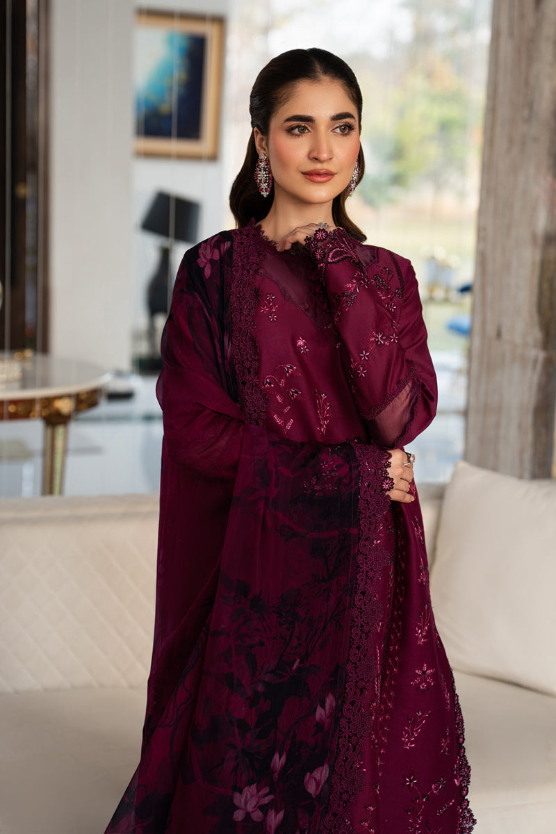 Rangrasiya Carnation Eid Edit Lawn Collection 2026 - Nora