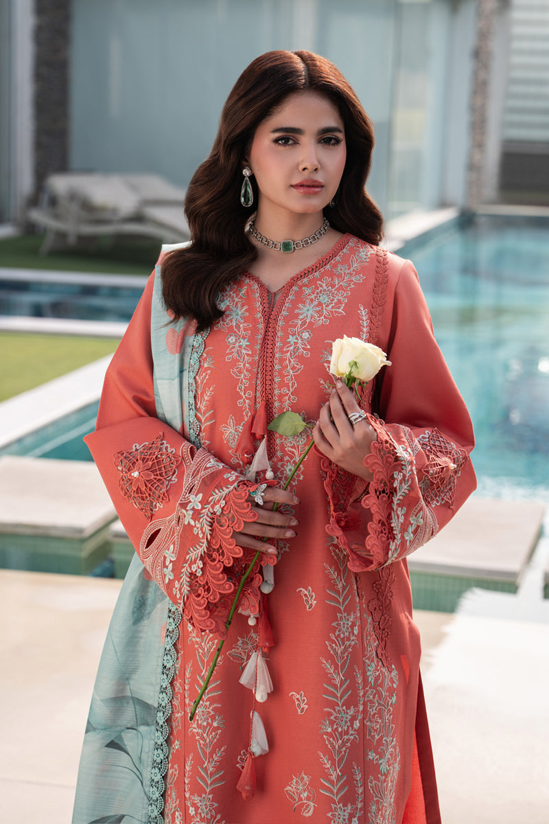 Rangrasiya Carnation Eid Edit Lawn Collection 2026 - Leeza