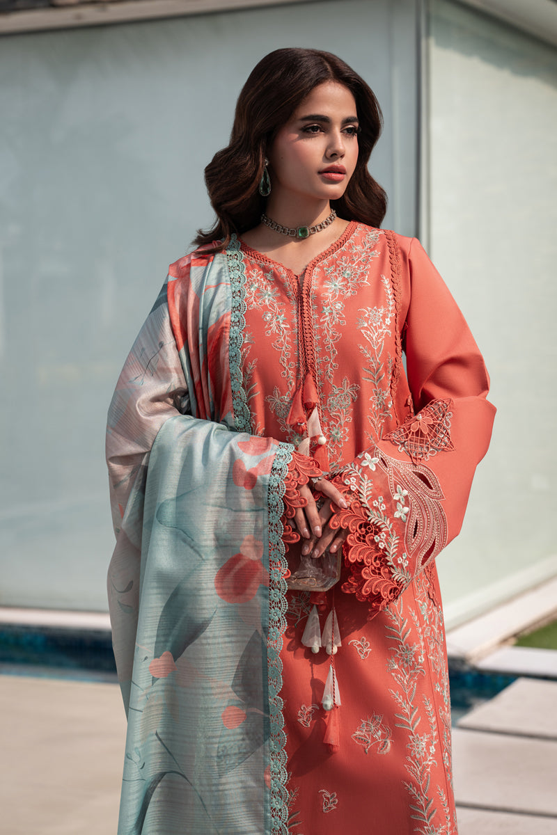 Rangrasiya Carnation Eid Edit Lawn Collection 2026 - Leeza