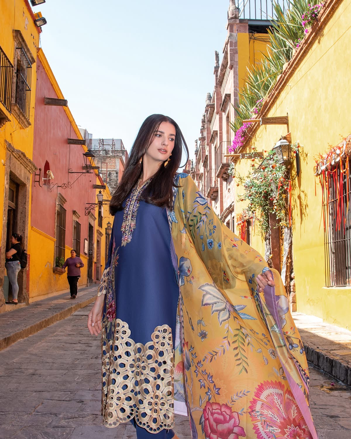 Mushq Odyssey Lawn Collection 2026 - Ines