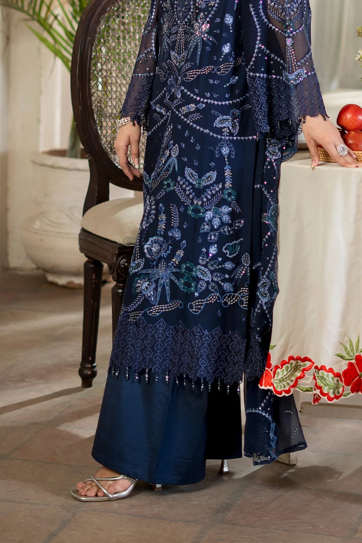 Aura by Zebtan Chiffon Handwork Collection Vol - 03 - Design - 06