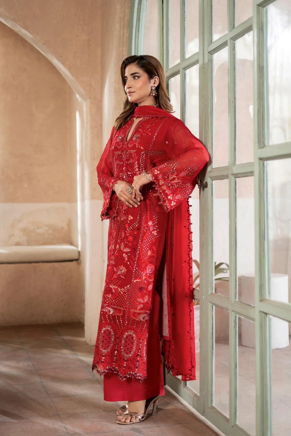 Aura by Zebtan Chiffon Handwork Collection Vol - 03 - Design - 01