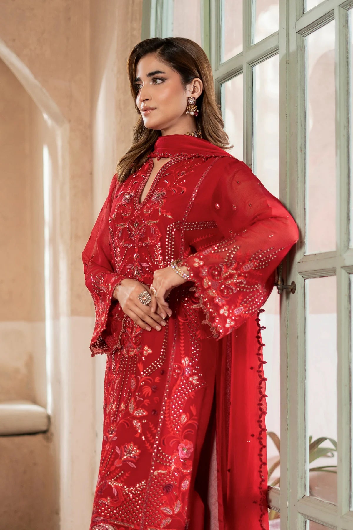Aura by Zebtan Chiffon Handwork Collection Vol - 03 - Design - 01