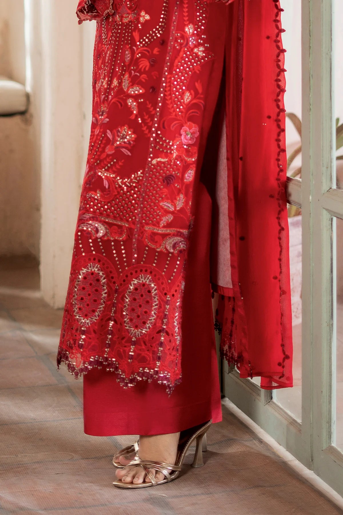 Aura by Zebtan Chiffon Handwork Collection Vol - 03 - Design - 01