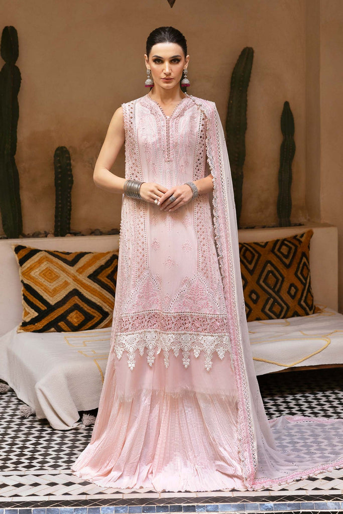 Maria B luxury lawn suits 2025 - 11A