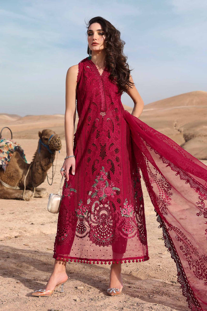 Maria B luxury lawn suits 2025 - 4A