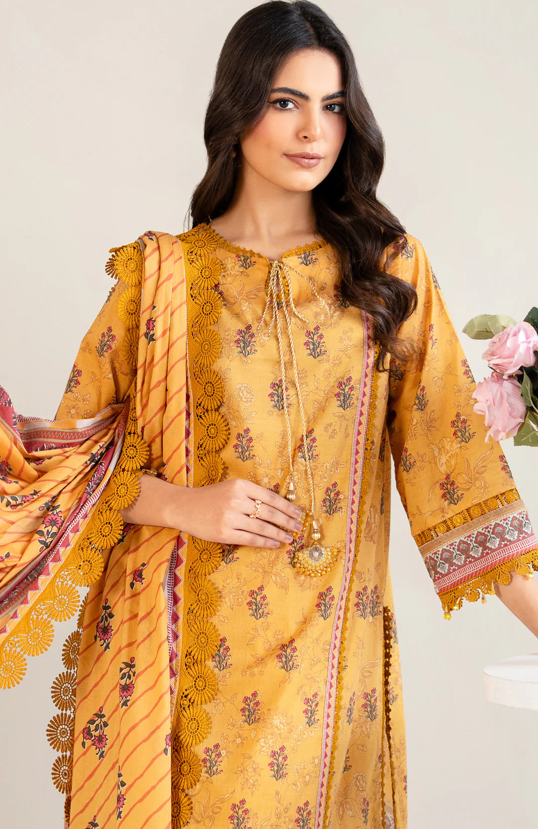 Mausummery summer printed lawn collection Vol 2 - 2025 - D-01
