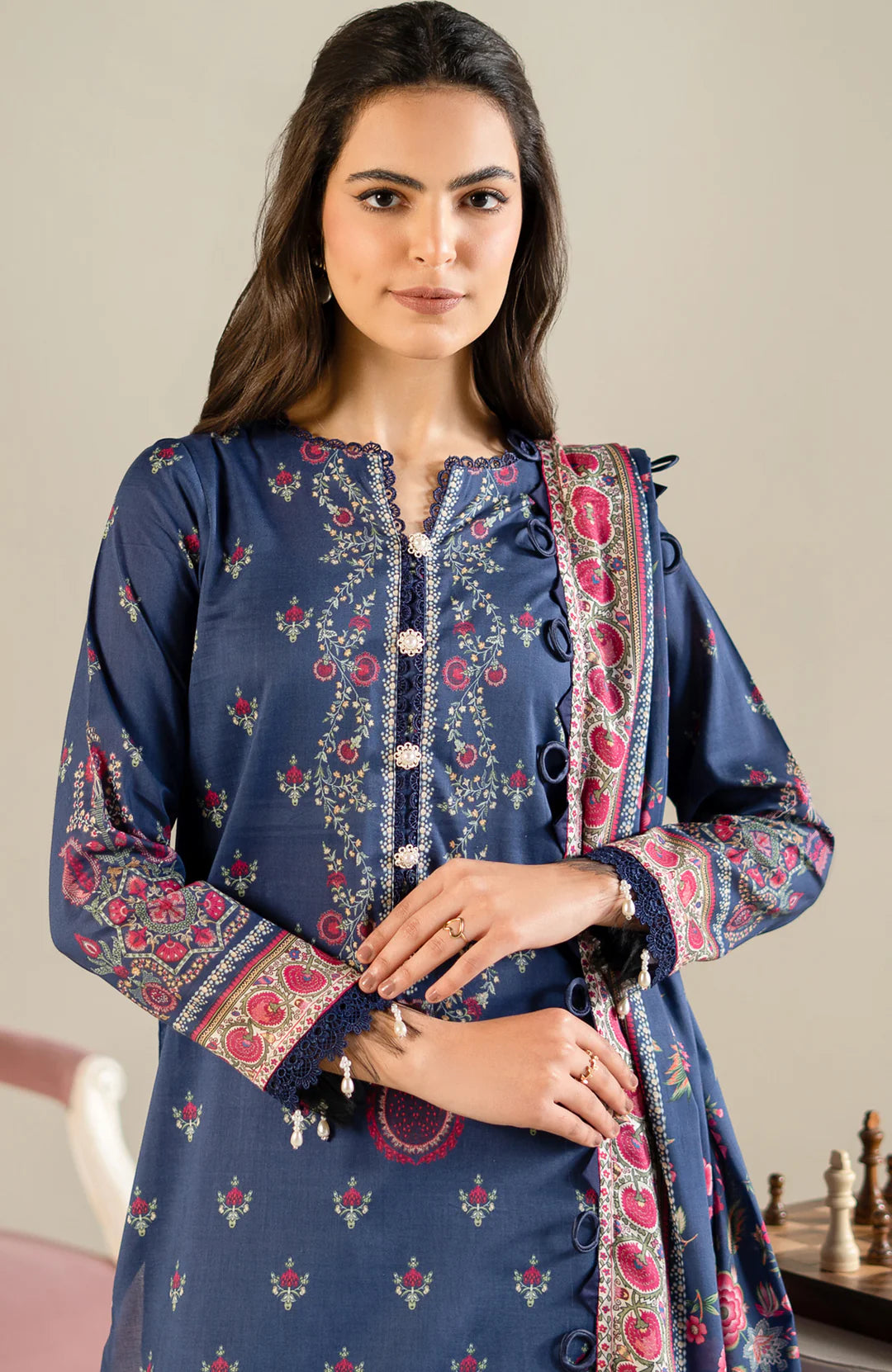 Mausummery summer printed lawn collection Vol 2 - 2025 - D-09