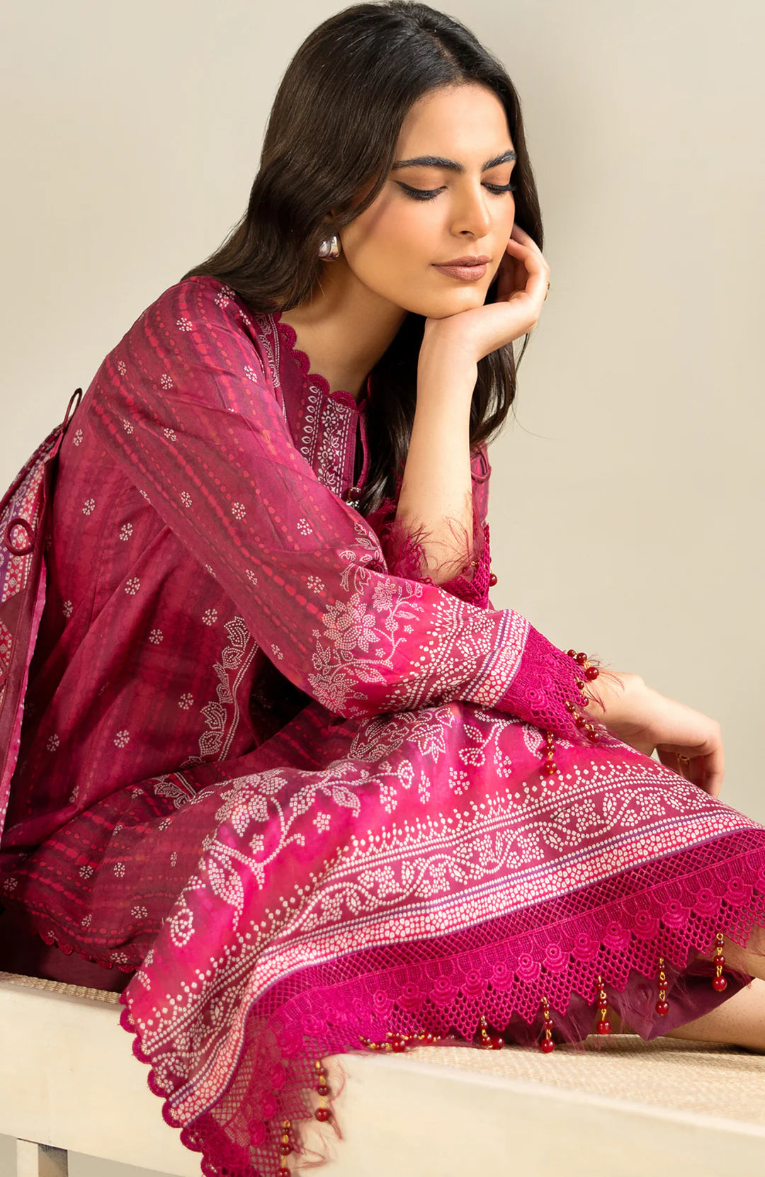Mausummery summer printed lawn collection Vol 2 - 2025 - D-10