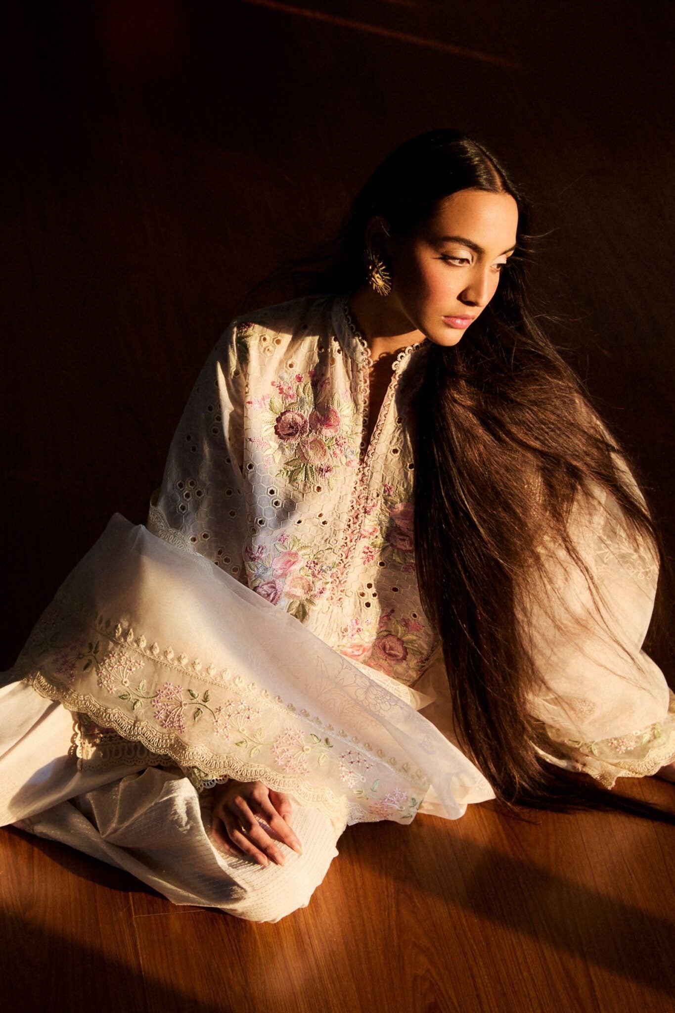 Zara Shahjahan luxury unstitched lawn suits 2025 | Satori | 10A