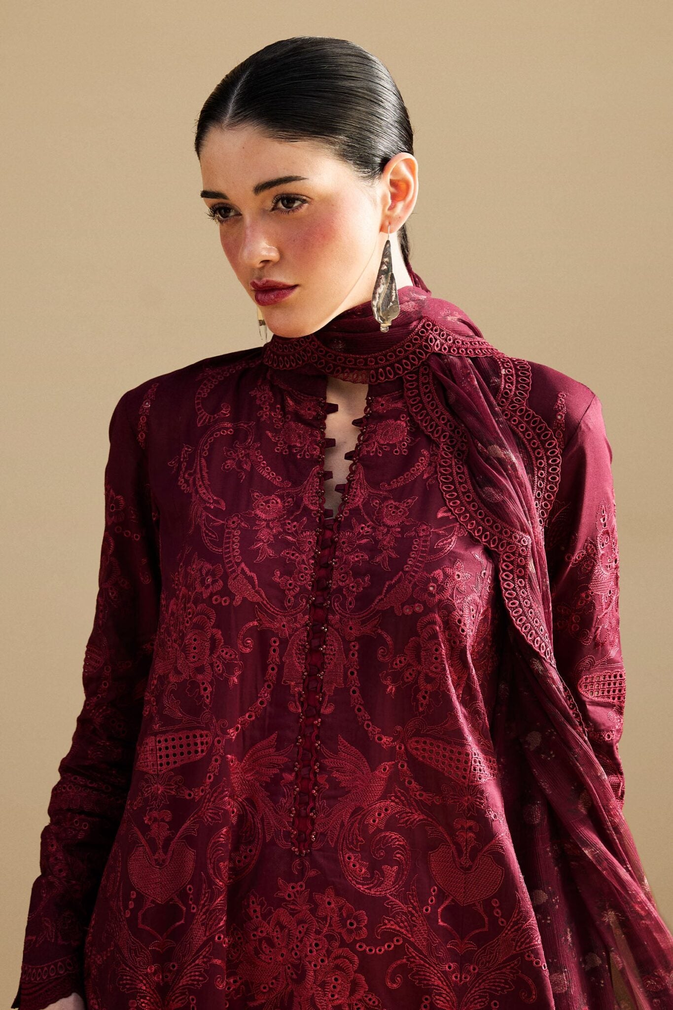Zara Shahjahan luxury unstitched lawn suits 2025 | Satori | 9A
