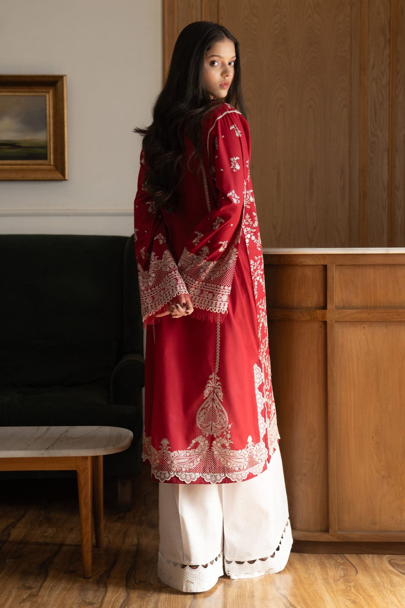 Zara Shahjahan luxury unstitched lawn suits 2025 | Satori | 8A