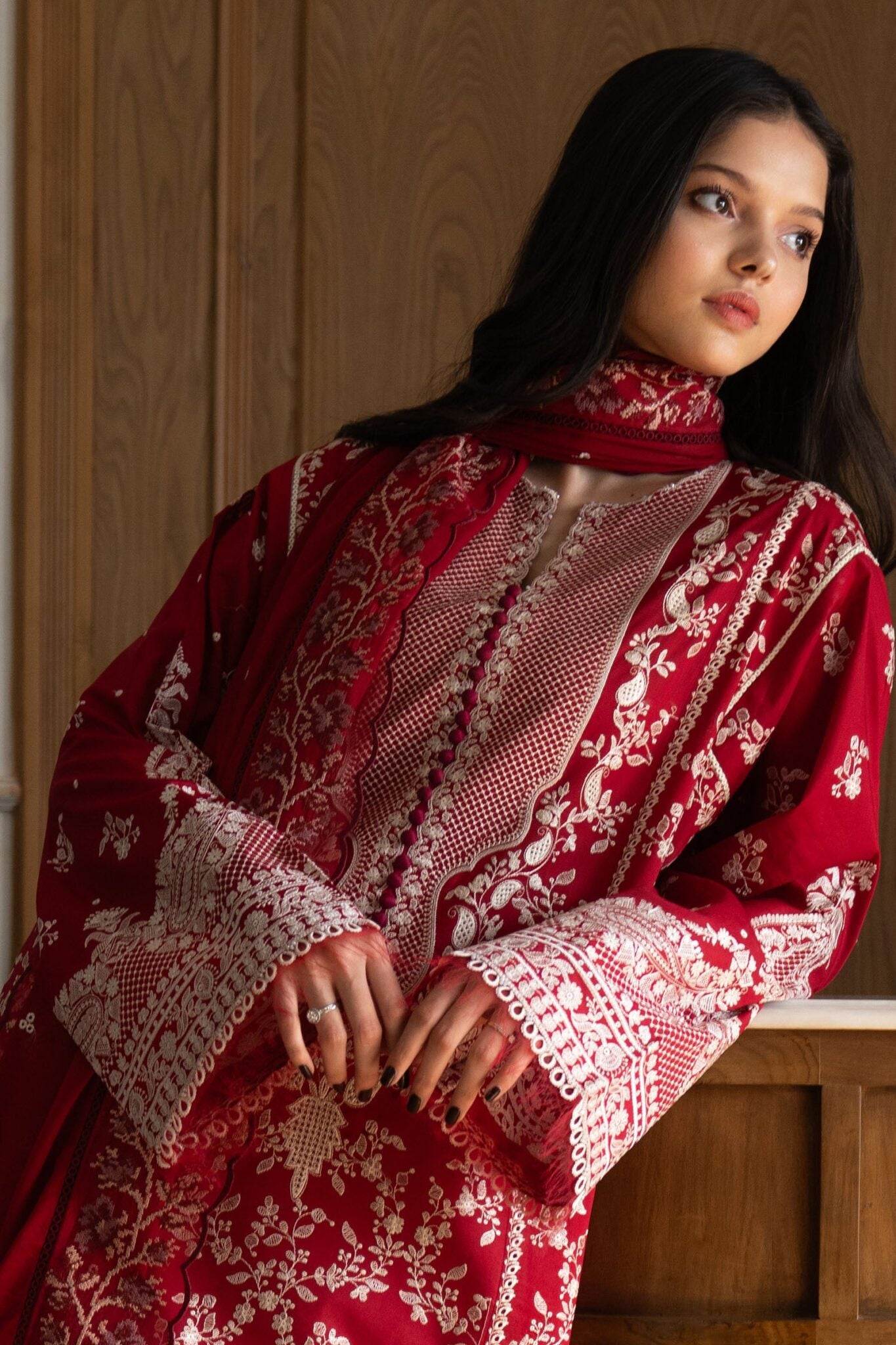 Zara Shahjahan luxury unstitched lawn suits 2025 | Satori | 8A