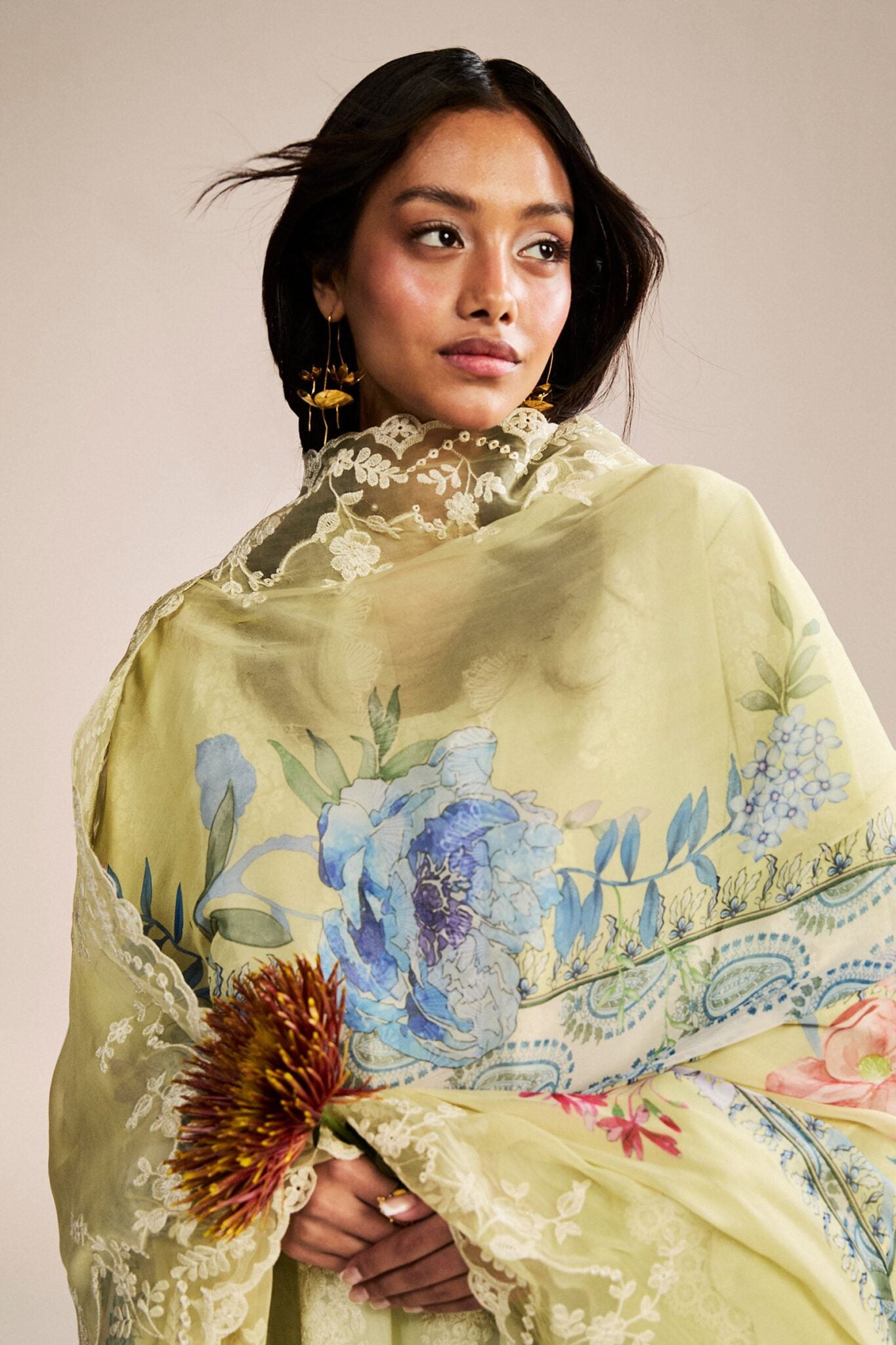 Zara Shahjahan luxury unstitched lawn suits 2025 | Satori | 6A