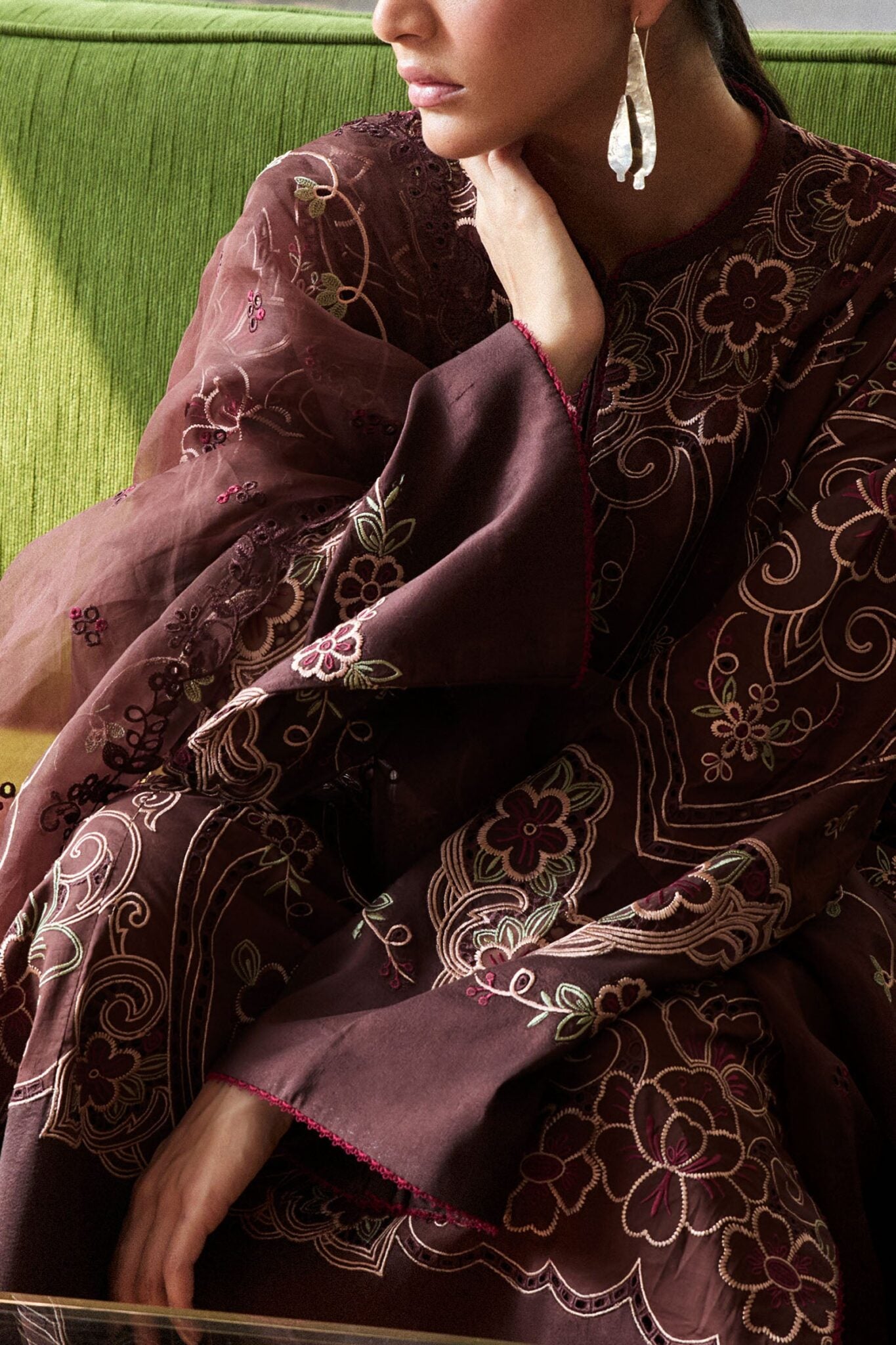 Zara Shahjahan luxury unstitched lawn suits 2025 | Satori | 4B
