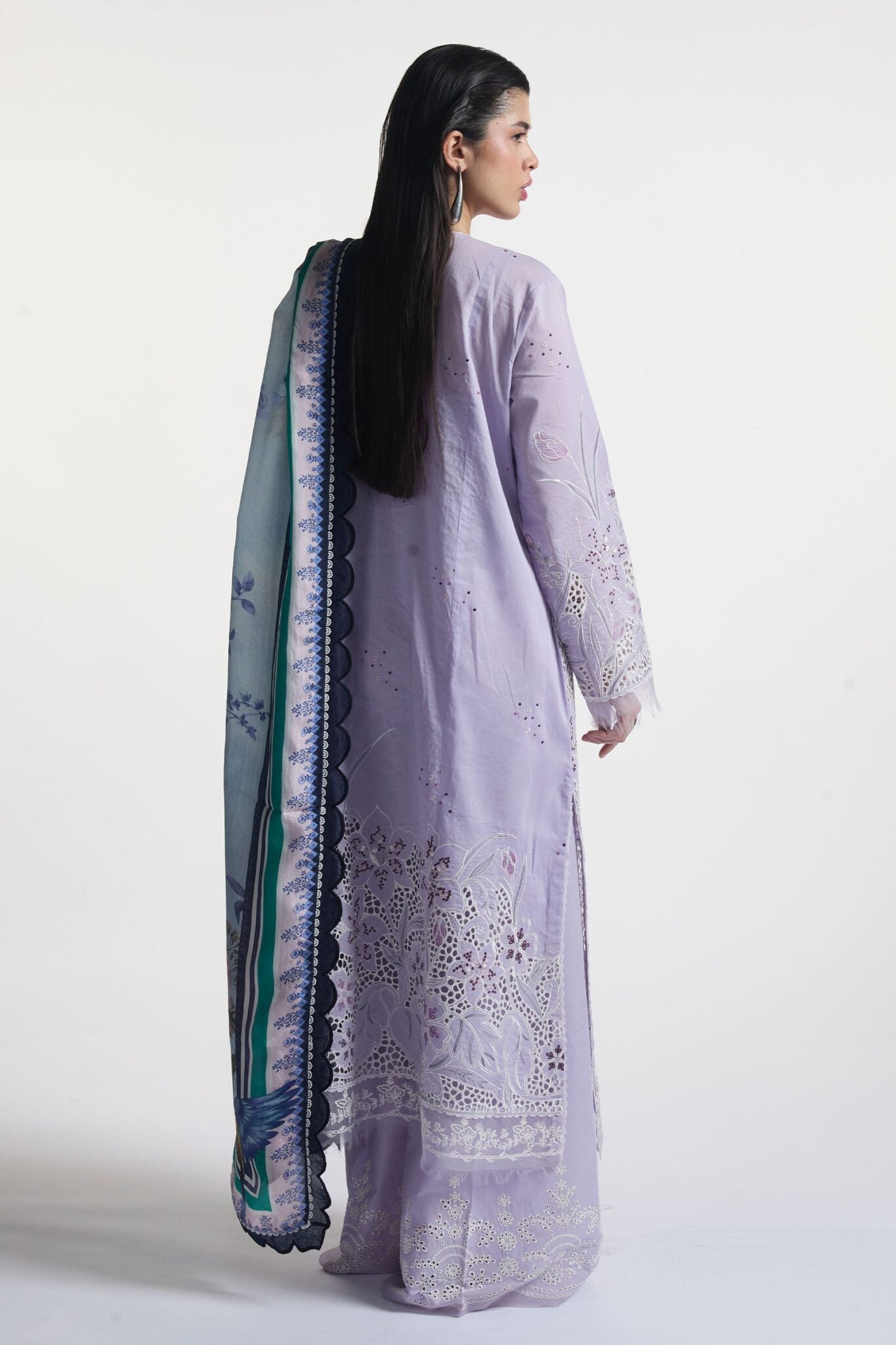 Zara Shahjahan luxury unstitched lawn suits 2025 | Satori | 3B