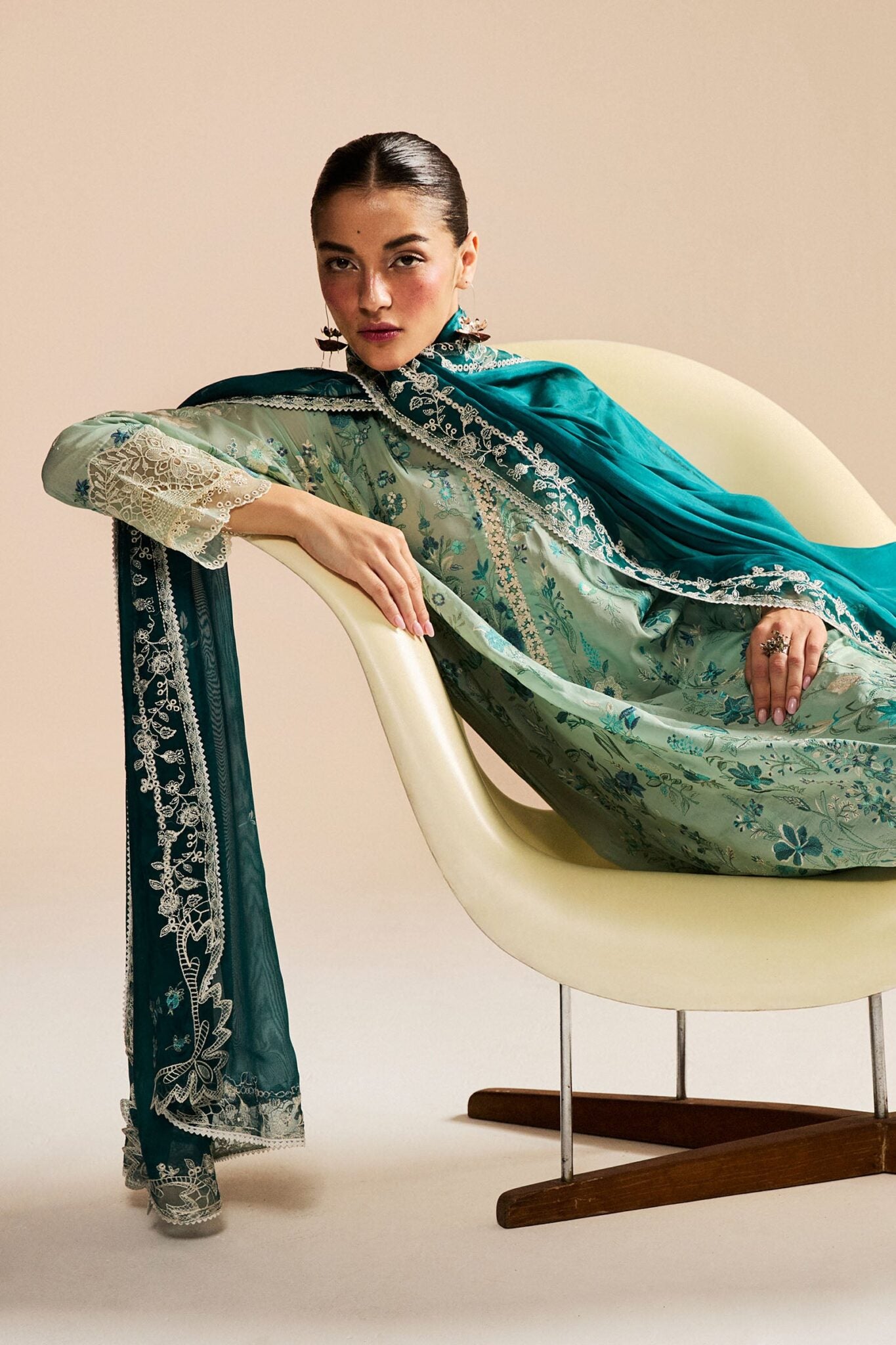 Zara Shahjahan luxury unstitched lawn suits 2025 | Satori | 2B