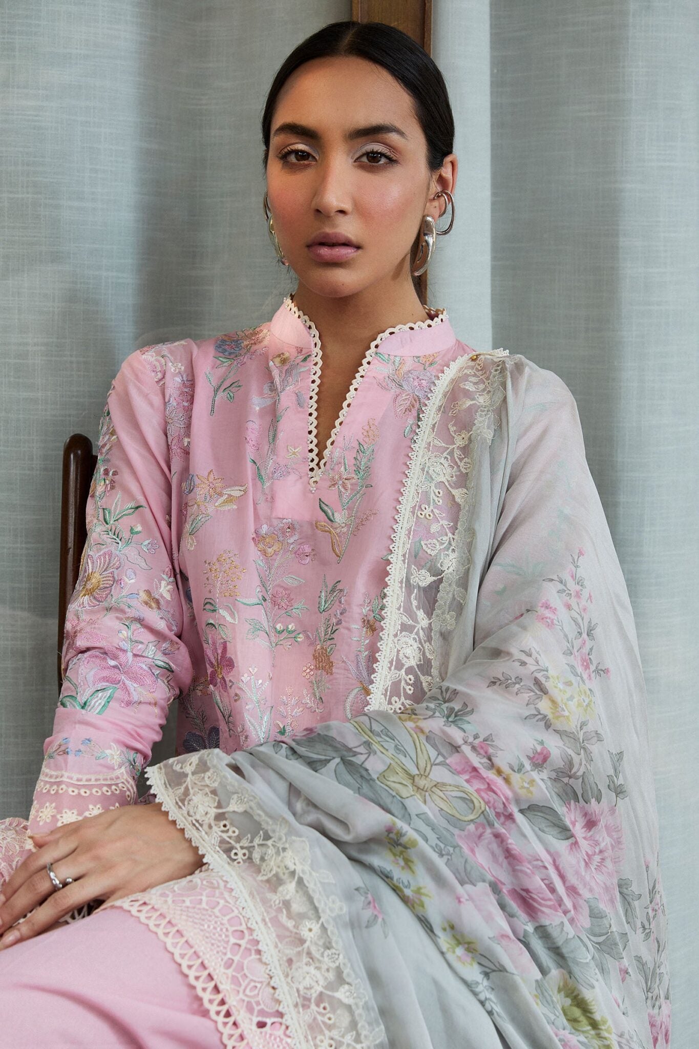 Zara Shahjahan luxury unstitched lawn suits 2025 | Satori | 2A