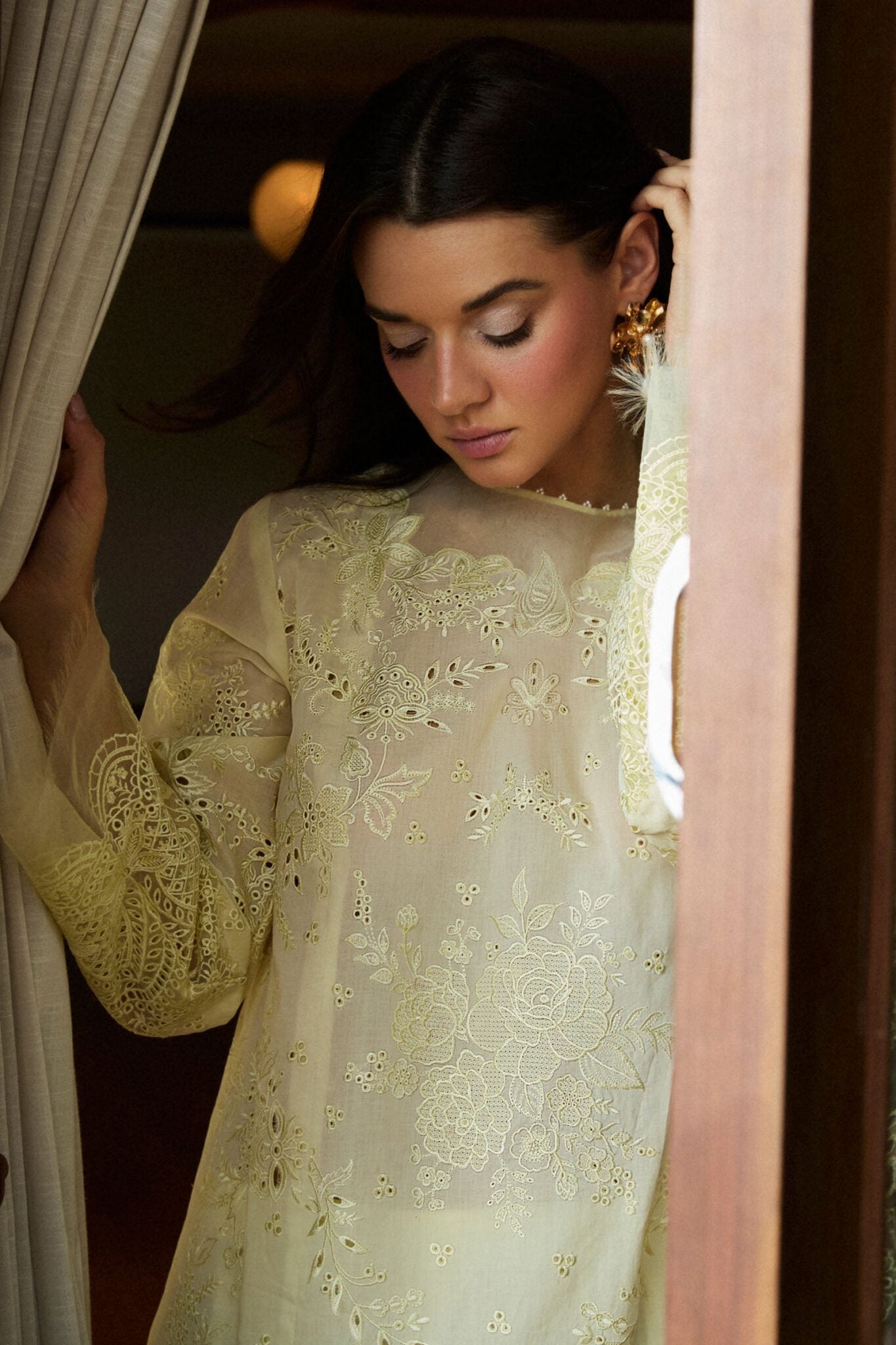 Zara Shahjahan luxury unstitched lawn suits 2025 | Satori | 1B