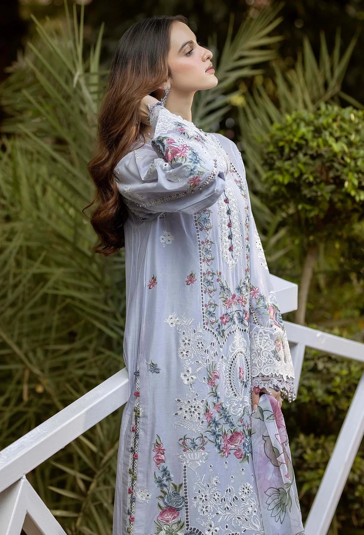 Adan Libas Gardenia Unstitched Lawn suits - D-2626