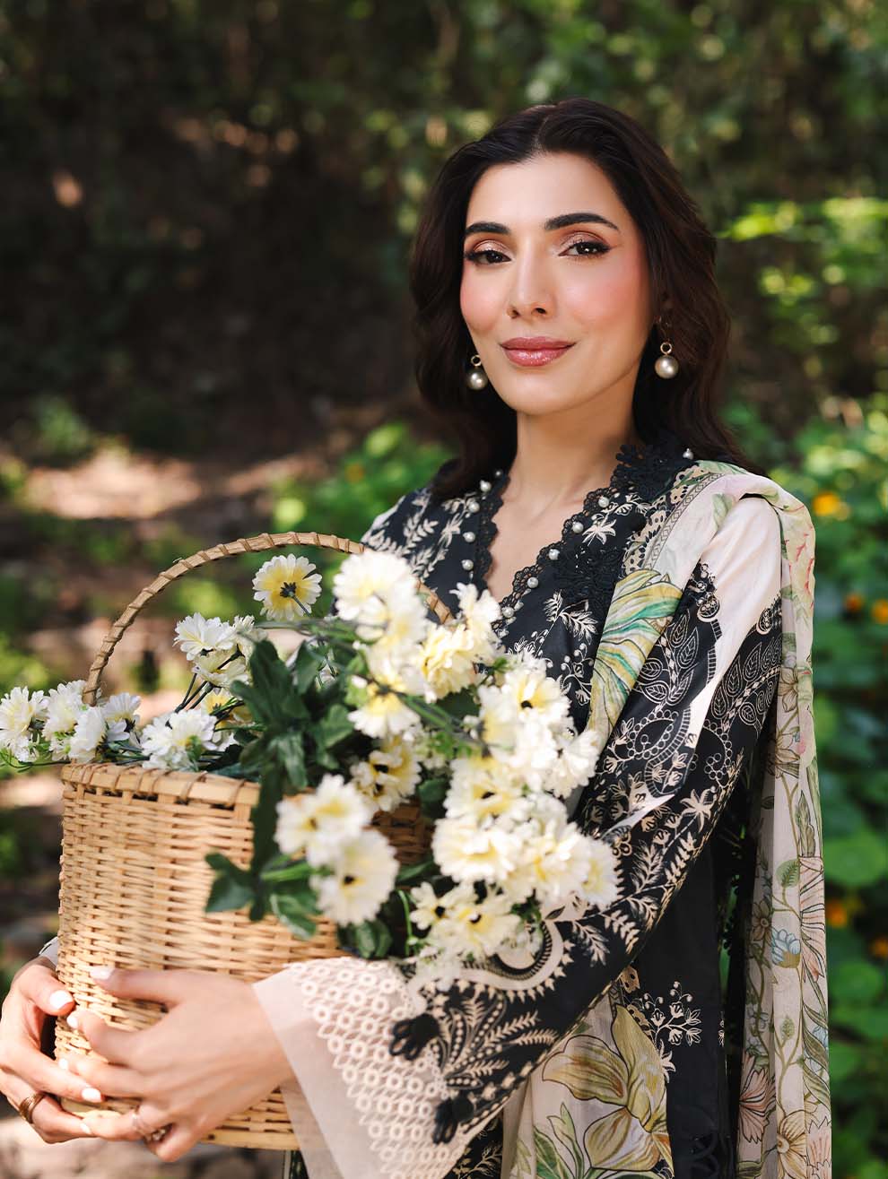 Jade Urbane Unstitched Lawn Suit with Chiffon Duppatta 2025 - 20729-A