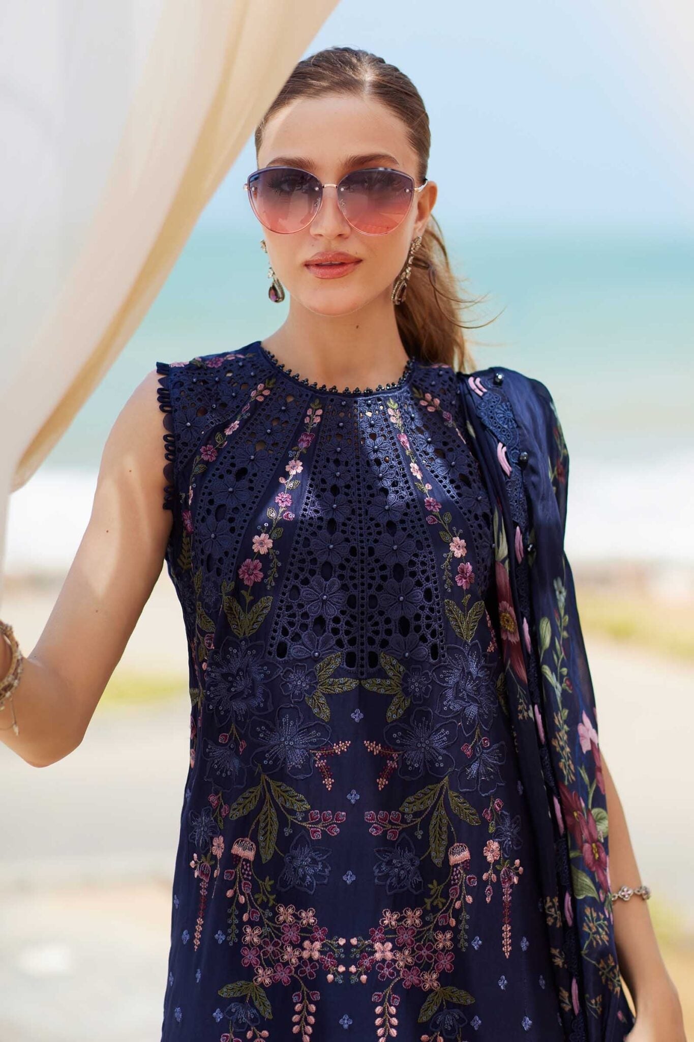 Maria B Eid Luxury Unstitched Lawn Suits 2025 - EID LAWN-25-10