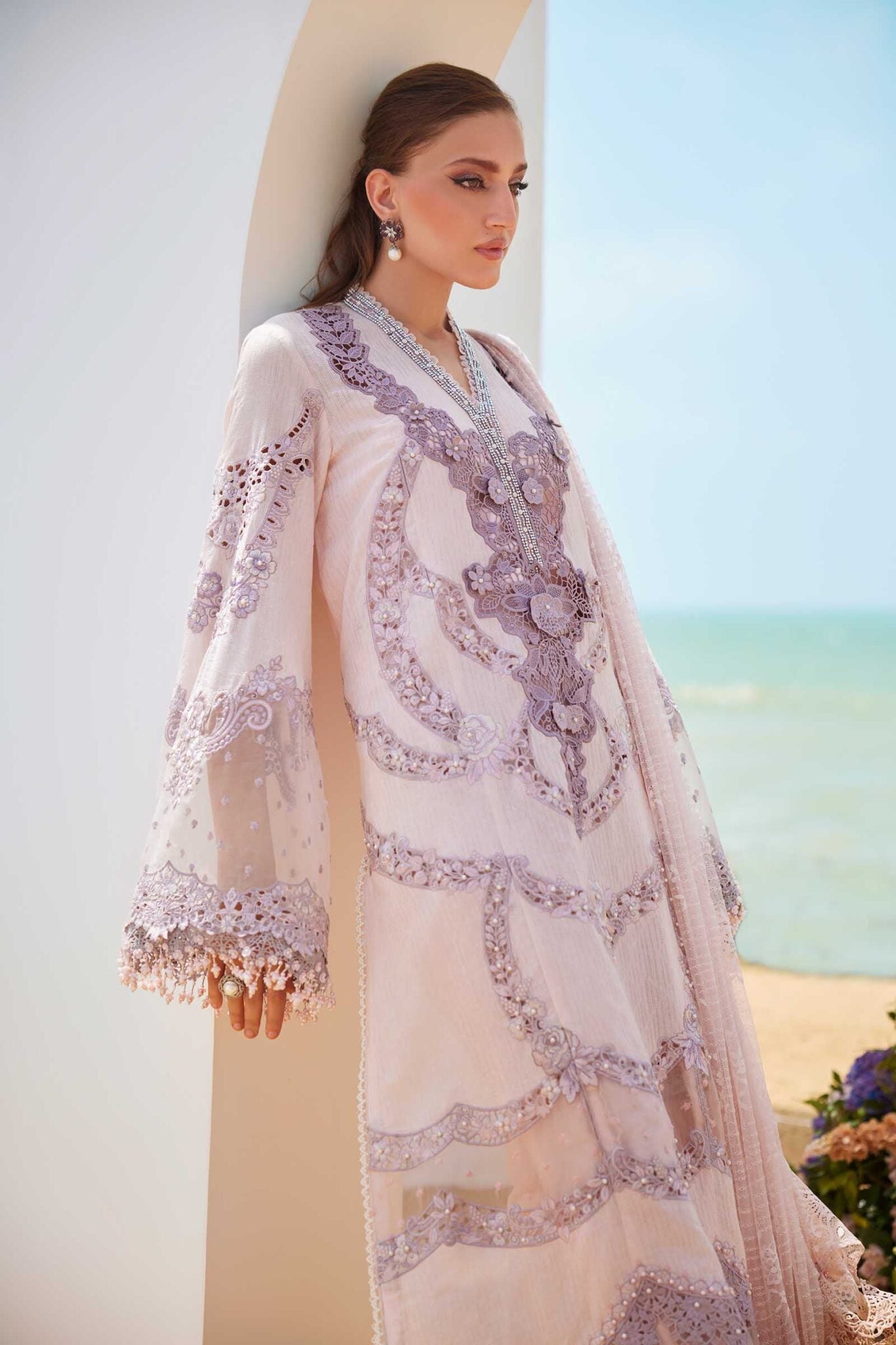 Maria B Eid Luxury Unstitched Lawn Suits 2025 - EID LAWN-25-02