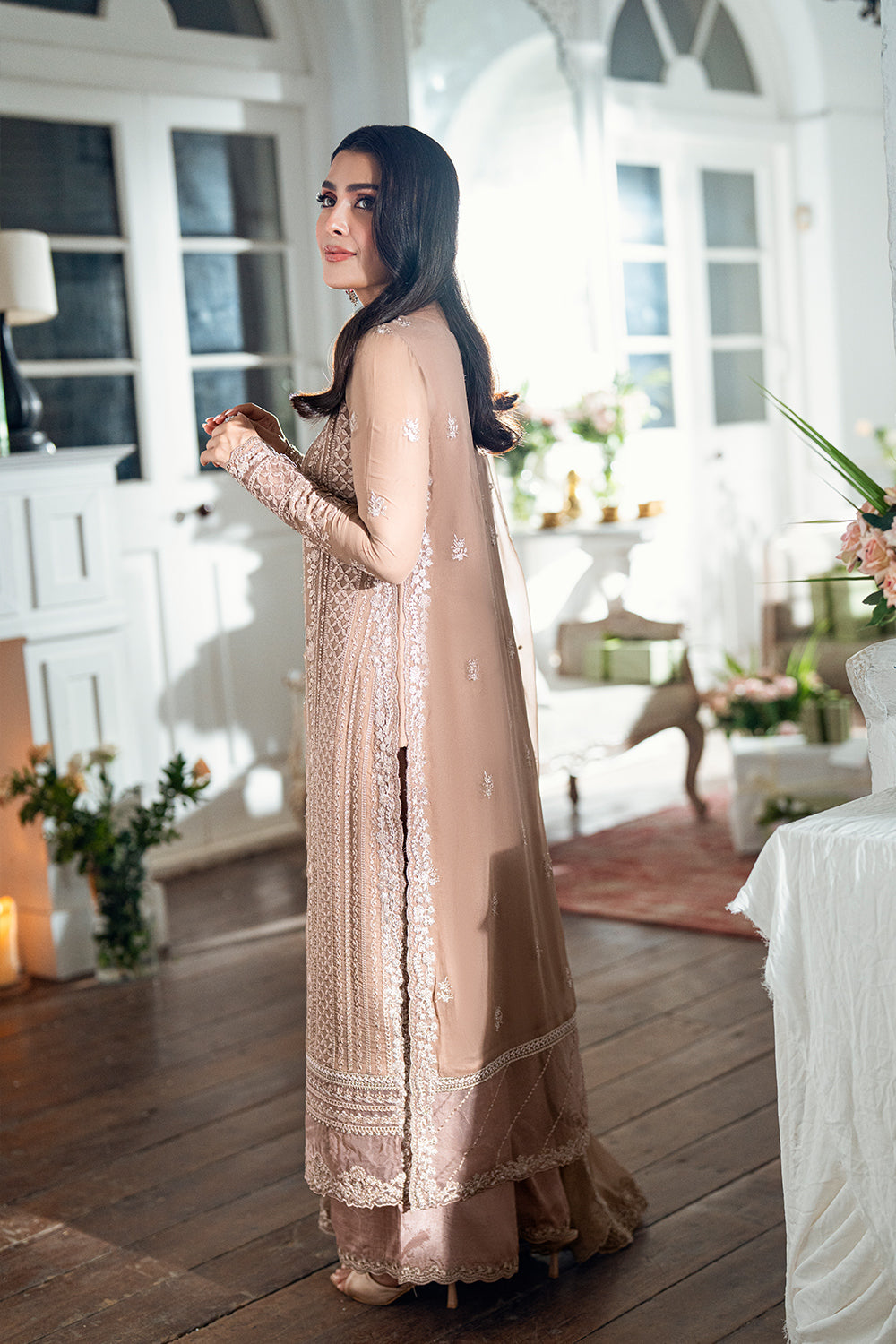 Azure Luxe Eid Drop 3 Chiffon Collection 2025 - Hazel Veil