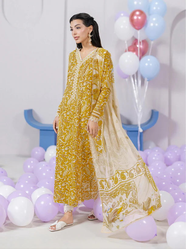 Qalamkar Qprints Embroidered Unstitched Lawn Suits Vol 2 - 2025 - 10B